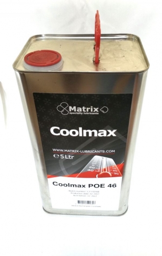 Масло для холодильных машин POE 46 COOLMAX MATRIX 5л