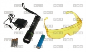 Ультрафиолетовая мини лампа и защитные очки Mastercool MC - 53518- UV-220