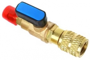 Вентиль шаровый 1/4''SAE M х 1/4''SAE F  Zengo  BV-04