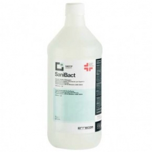Дезинфицирующий очиститель Errecom SaniBact для поверхностей с антибактериальным и противовирусным действием AB1085.K.01  1 л