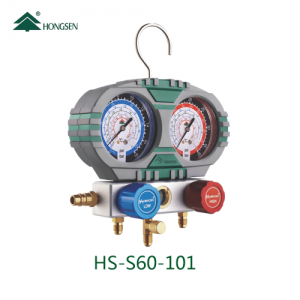 Манометрический колектор HONGSEN HS-S60-101 комплект (R22, 134a, 404A, 407C)