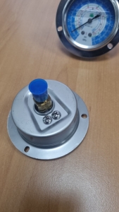 Манометр гліцериновий HONGSEN 191 H (R22, R134a, R404a, R407C, psi, kg / cm2, -40ºC - + 120ºC)